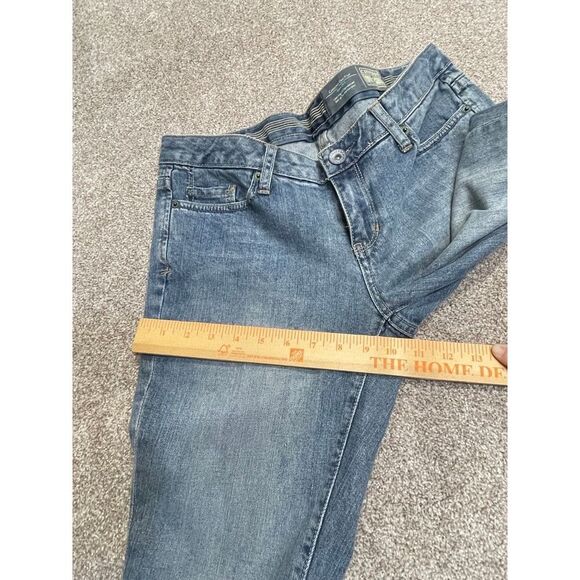 Converse one star womens bootcut jeans sz 6 mid rise blue jeans retro Y2K - Picture 7 of 12